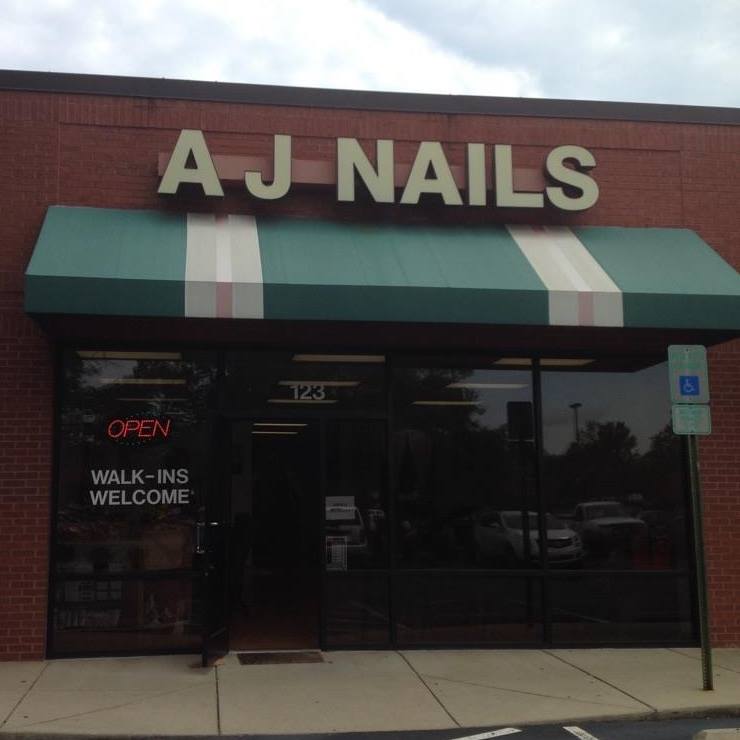 A & J Nails Storefront